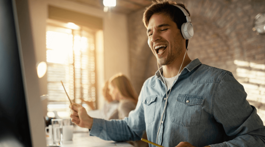 Impact of Music on Productivity and Creativity